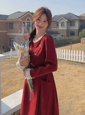 爆款现货 有买家秀春季新款长款显瘦连衣裙2C098-802P135K198