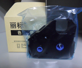 佳能丽标线号机打号机色带 LB12BI C200T C100T M11C原装色带