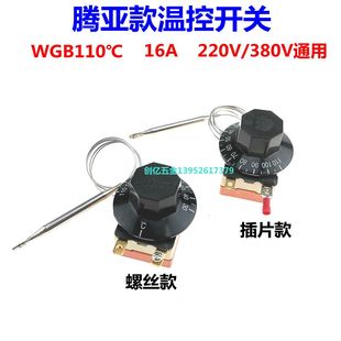 110度WGB110℃ 原装 腾亚热水器温控开关30 6332 开水器温控器 112