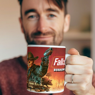 美剧辐射76游戏尸鬼哔哔小子陶瓷水杯咖啡杯纪念马克杯游戏周边