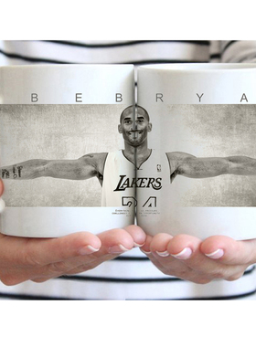 科比KOBE黑曼巴纪念水杯子24号篮球迷男朋友情侣生日礼物