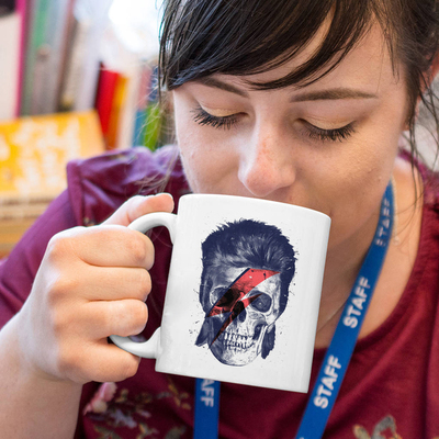 大卫·鲍伊马克杯摇滚歌手礼物