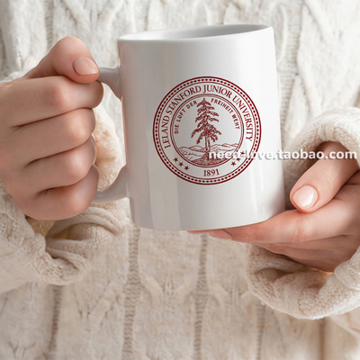 美国斯坦福大学Stanford马克杯茶水杯咖啡杯子文创礼品纪念品
