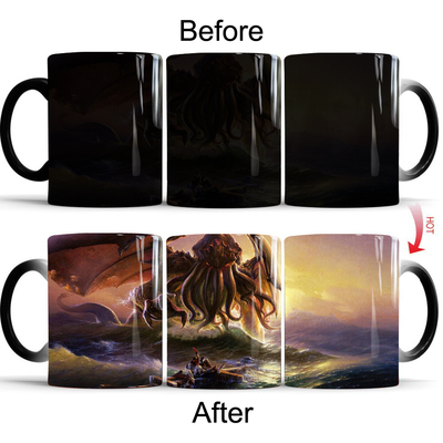 陶瓷变色生日礼物水杯子