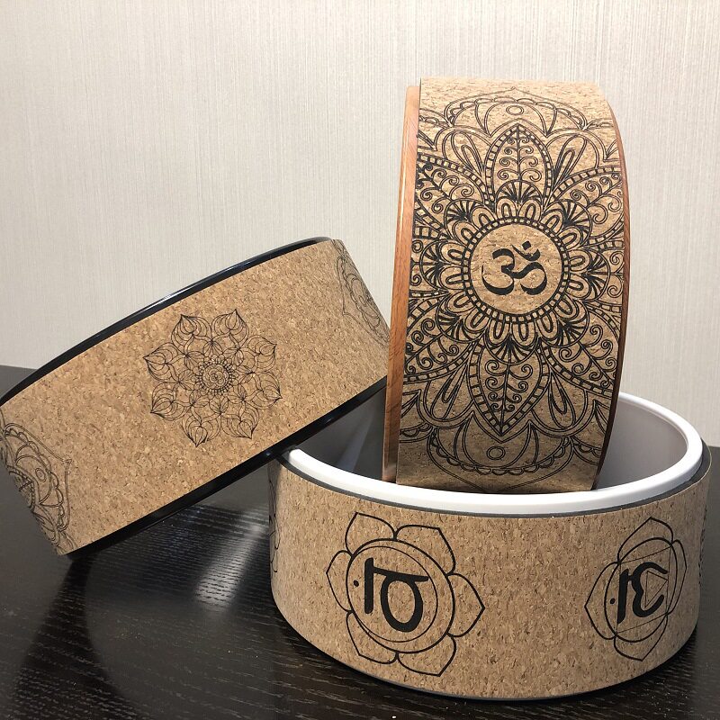厂家销售软木瑜伽轮品质
