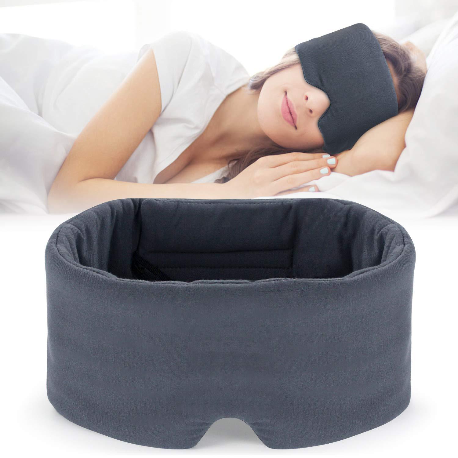 莫代尔棉睡眠眼罩长条午
