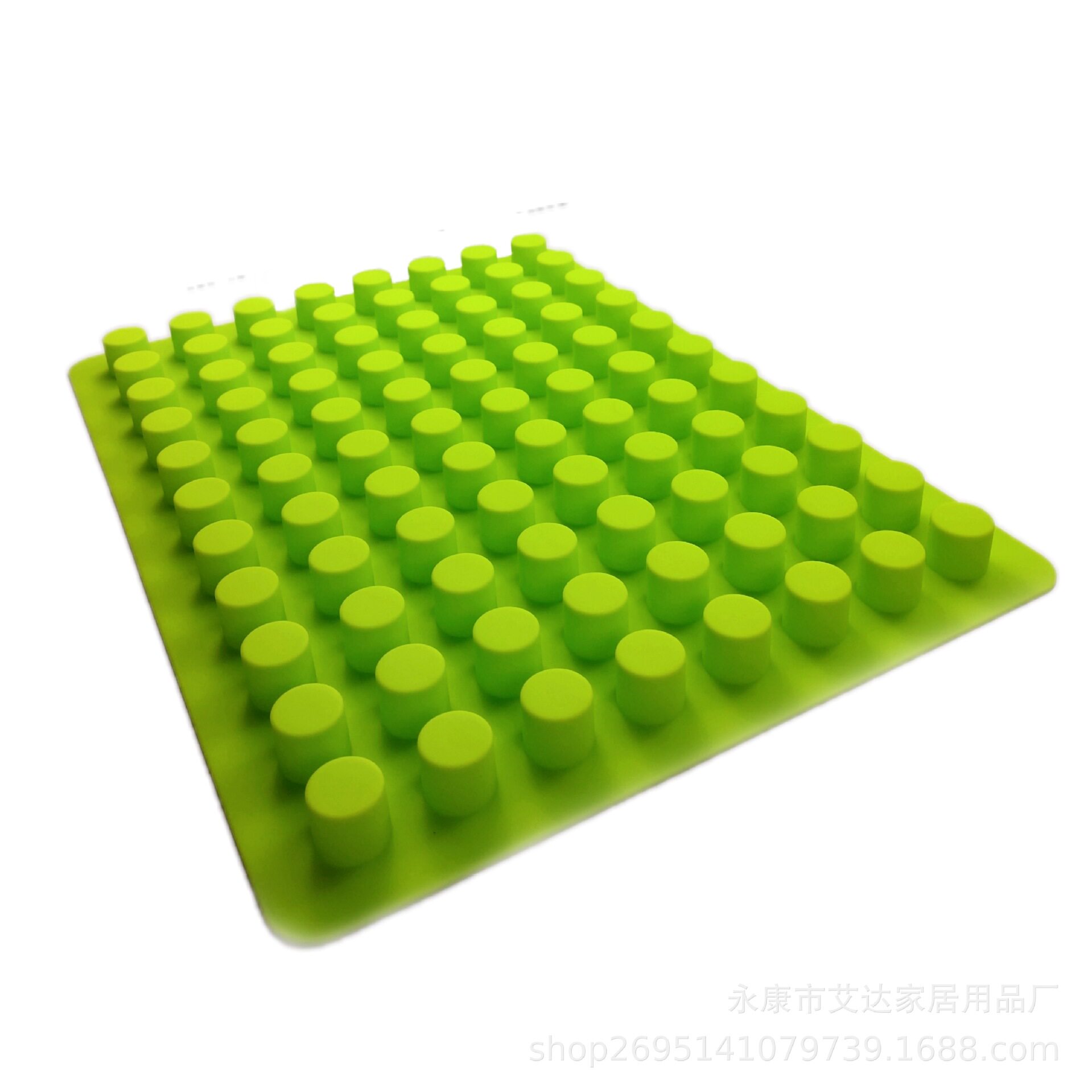 88孔圆柱硅胶冰格家用烘