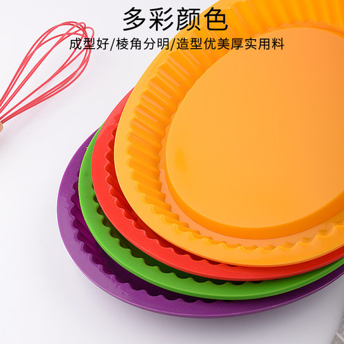现货圆形硅胶披萨PIZZ烤