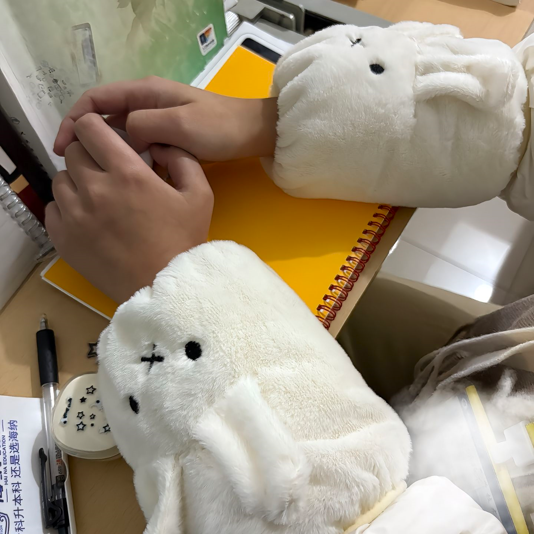 秋冬毛绒米菲兔卷毛绒袖套女白色羽绒服护袖工作学习学生保暖套袖,玩具/童车/益智/积木/模型,毛绒/玩偶/公仔/布艺类玩具,淘宝优惠券,粉丝福利购,淘宝优惠卷