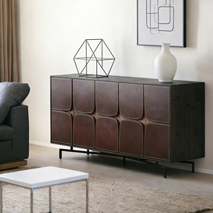 Novanta/北欧表情实木电视柜宾纳进口迈尔斯餐边柜客厅斗柜储物柜