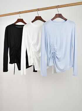 舞蹈服女薄款显瘦透视防晒上衣现代舞古典舞民族舞练功服爵士舞服