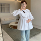 秋季 长袖 上衣外套时尚 孕妇装 打底衣 百搭腹围宽松春秋款 孕妇衬衫