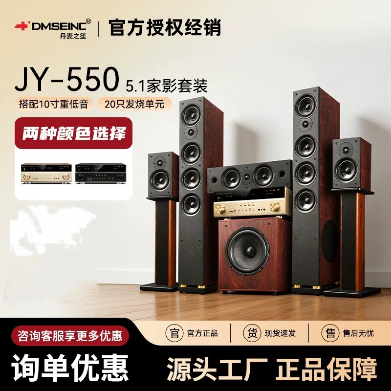 丹麦之笙JY550家庭影院5.1声道音响套装家用客厅发烧HIFI落地音箱