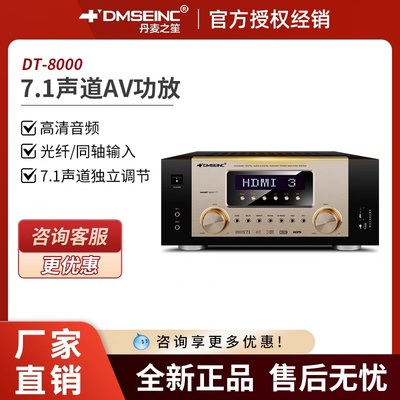 DMSEINC家庭影院7.1发烧功放机