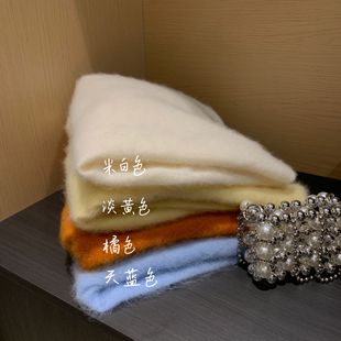 女显瘦软糯毛衣X625X18462 秋冬绵羊毛针织衫 XINYI 彩色软糖