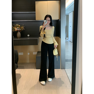 XINYI【蛮腰曲线】春季挂脖小衫+裤子套装X626Y00001/X626K01186