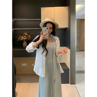 翻领衬衫 XINYI 海岛记忆 春季 显瘦百搭气质外搭衬衣 女长袖