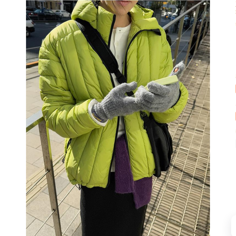 代购保暖高领连帽排骨棉衣棉服