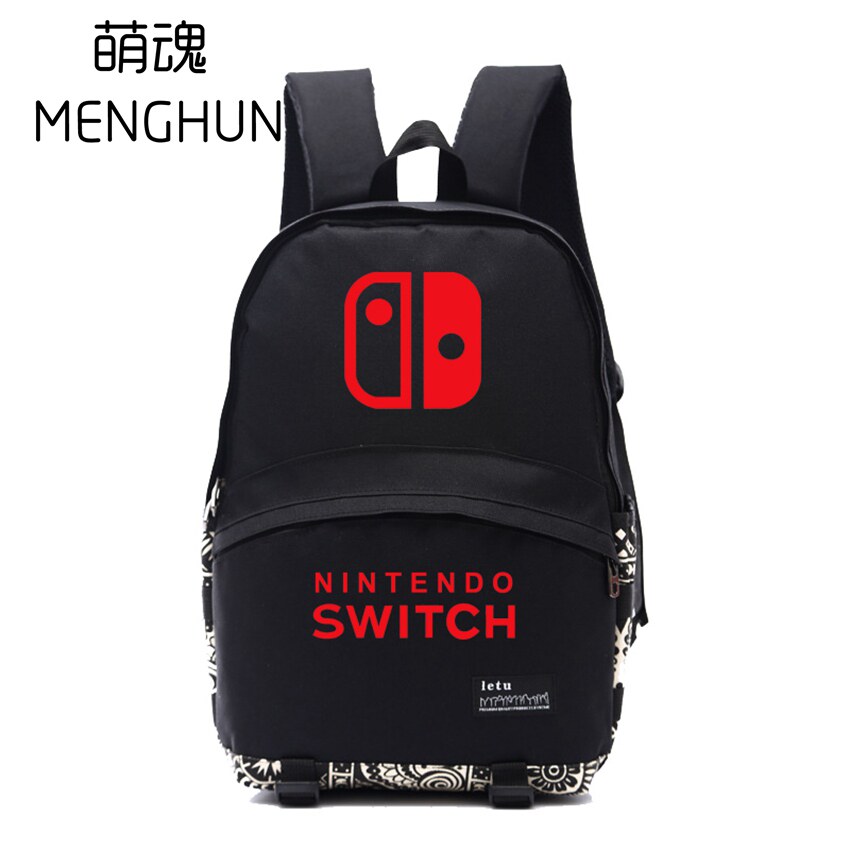 任天堂SWITCH 游戏主机概念双肩包 NS 玩家双肩包