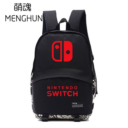 任天堂SWITCH 游戏主机概念双肩包 NS 玩家双肩包