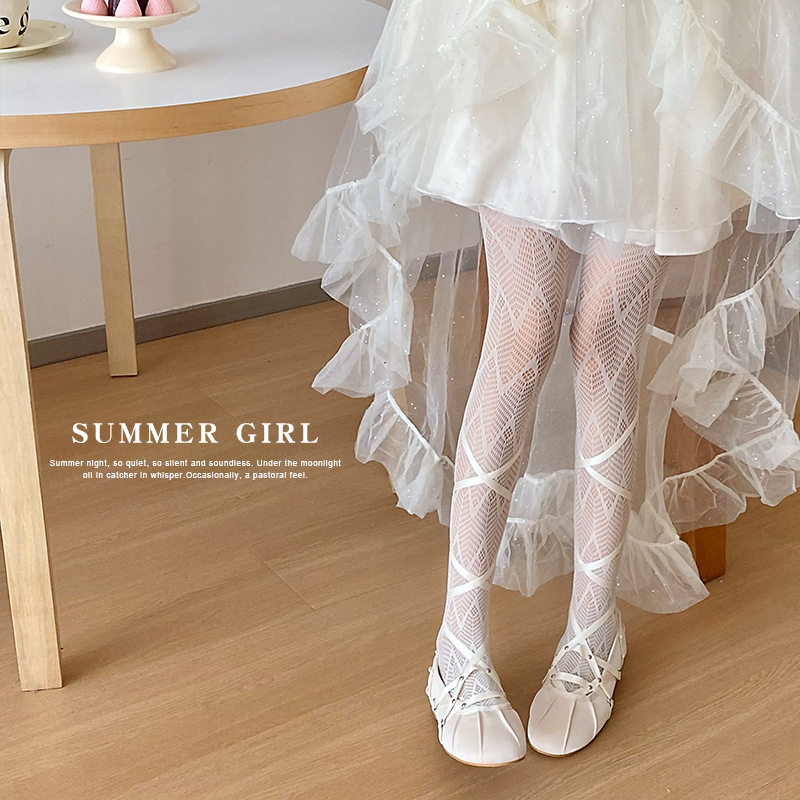 夏季薄款辣妹穿搭网眼提花蕾丝过膝镂空y2k洛丽塔日系黑色连裤袜,女士内衣/男士内衣/家居服,连裤袜/打底袜,淘宝优惠券,粉丝福利购,淘宝优惠卷