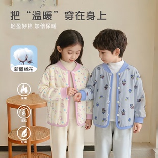 儿童纯棉花校服神器加厚男女棉袄5017