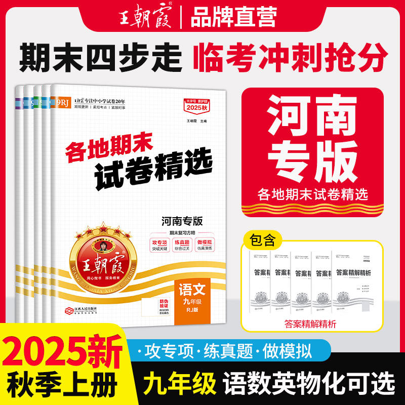 2025新版九年级河南专版