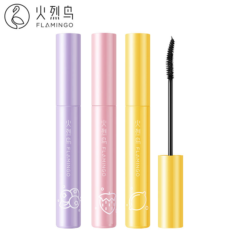 火烈鸟马卡龙纤长防水睫毛膏 易刷不晕染不脱妆膏体美睫眼线正品