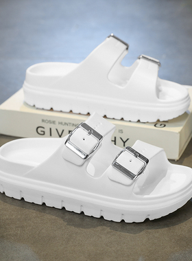 DENSUNCOO拖鞋女夏季外穿时尚防滑足弓支撑凉鞋女户外海边沙滩鞋