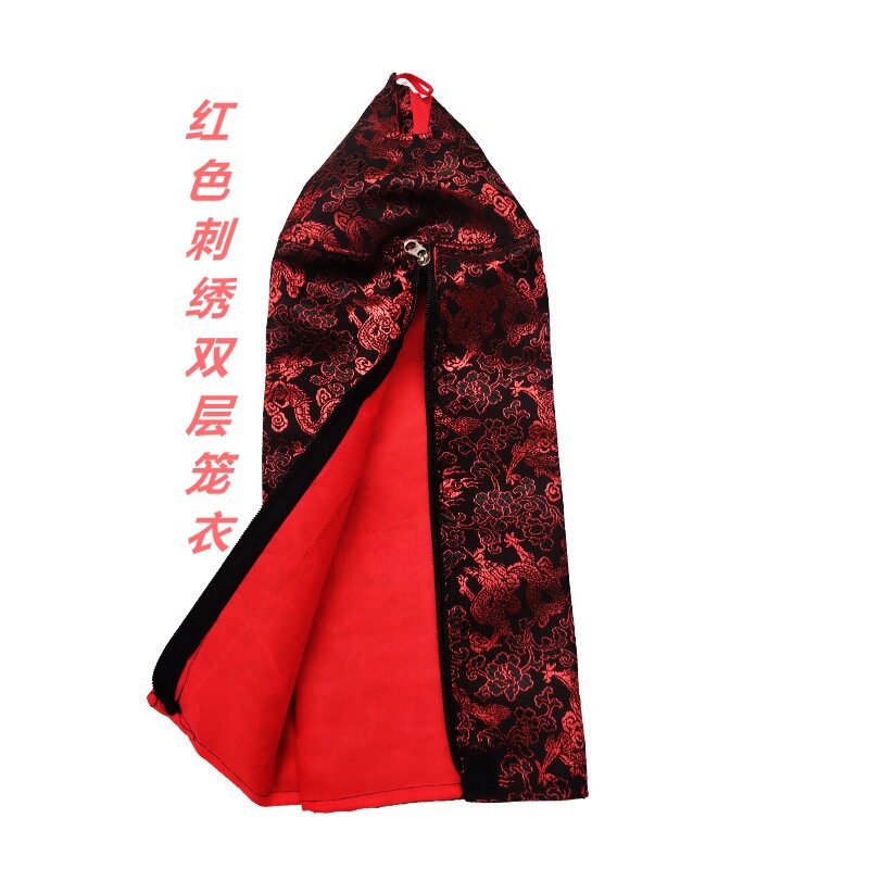 各种竹制画眉八哥鹩哥鸟笼配件双层笼衣水晶葫芦钩子站杠笼布包邮