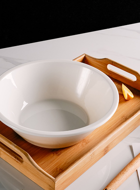 珍器仕德化羊脂玉白瓷餐具大号汤碗面碗陶瓷单个公用轻奢家用餐厅