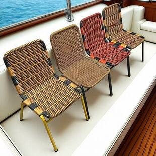 小板凳家用阳台休闲椅子靠背椅成人儿童藤编椅子藤椅小凳子