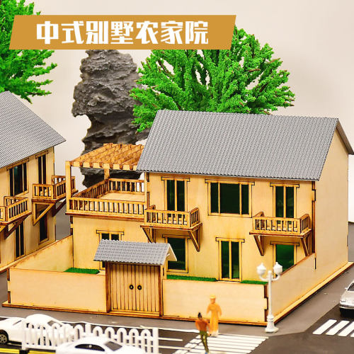 TUMA沙盘模型微缩小房子