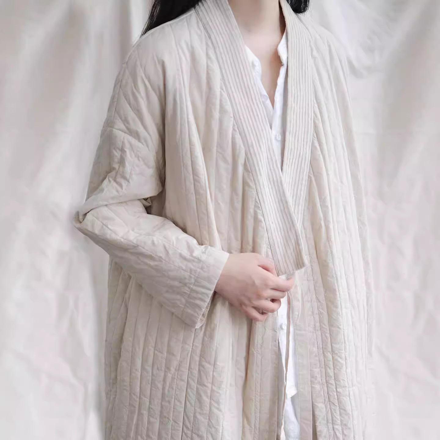 高级感禅服女国风改良汉服长衫