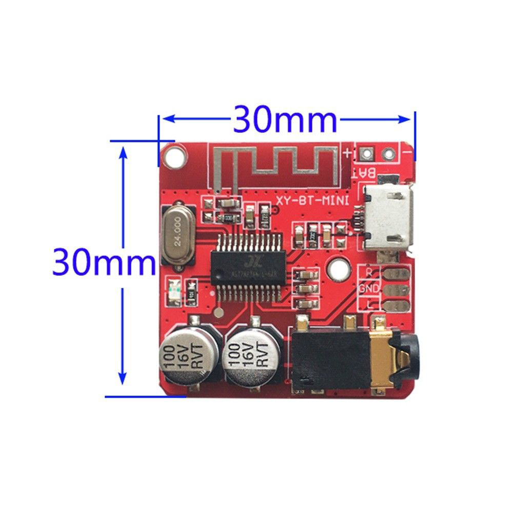 DIY蓝牙5.0音频接收器模块 MP3蓝牙解码板车载音箱音响功放板4.1