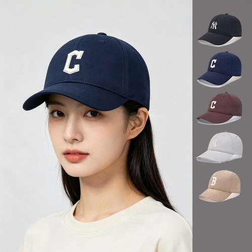 MLB韩国正品汪苏泷同款休闲时尚硬顶棒球帽3ACPB225N