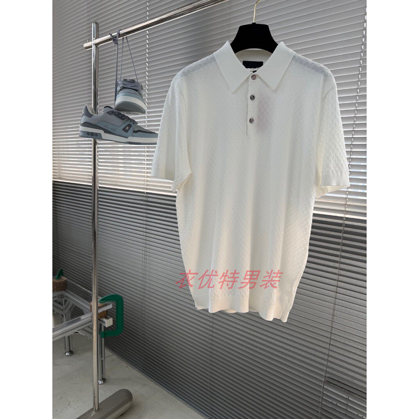 2026新款春夏季青年男士简约短袖T恤翻领Polo衫商务T血针织上衣服