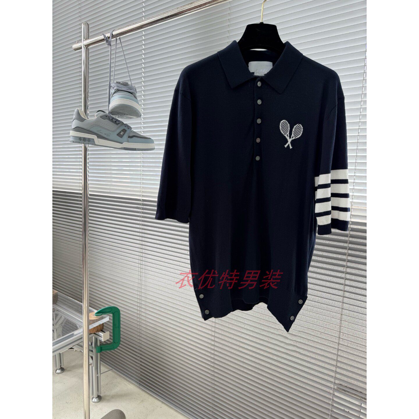 2026新款春夏季青年男士简约短袖T恤翻领Polo衫商务T血针织上衣服