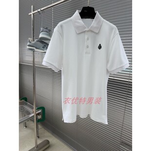 2026新款春夏季青年男士简约短袖T恤翻领Polo衫商务T血透气上衣服