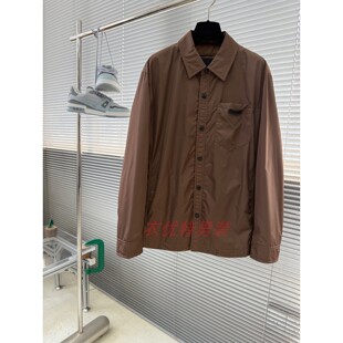 潮流简约休闲翻领夹克长袖 欧美韩版 上衣外穿 2026春季 户外外套男士