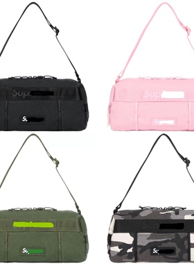 现货Sup25SS Duffle Bag防水帆布旅行袋桶包单肩背包健身包旅行包