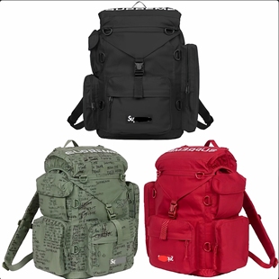 Backpack 自主 Field 23SS 字母双肩包大容量背包男女旅行包 潮牌