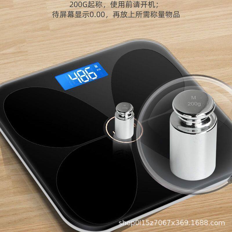 电子秤智能体脂称体重秤家用可爱成人高精准人体秤健康秤测脂肪秤