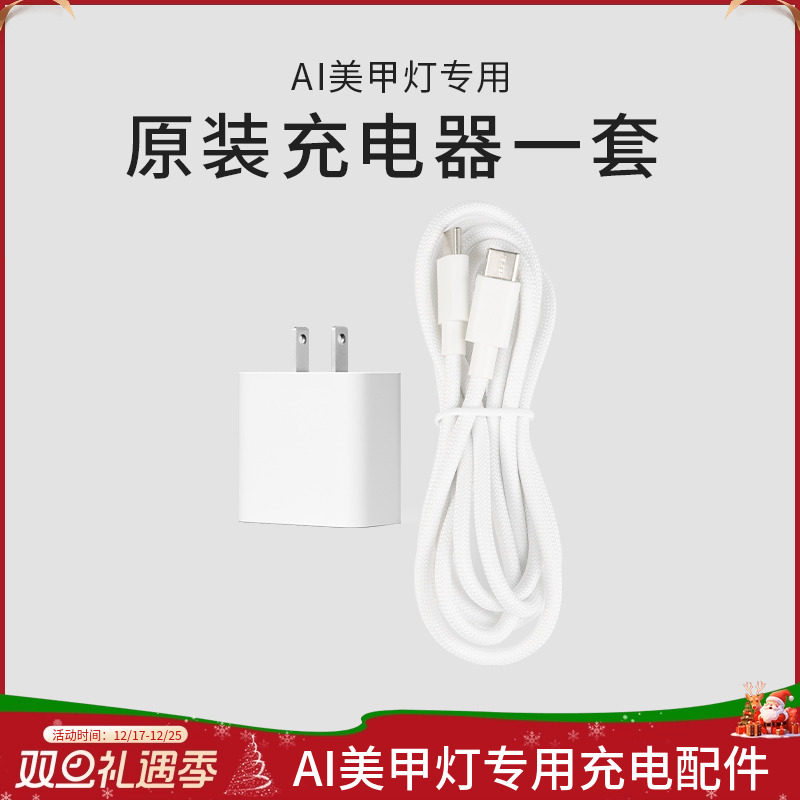 ONAIL充电头充电线配件（AI美甲灯专用配件）