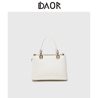 DAOR时尚轻奢牛皮通勤手提托特包