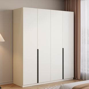 出租房用收纳柜儿童衣橱 简易组装 衣柜家用卧室全实木2025新款 爆款