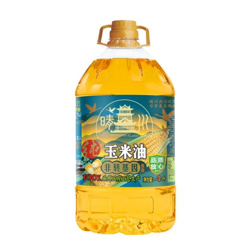 福达坊晴川物理压榨纯玉米油4L(黄鹤楼系列)