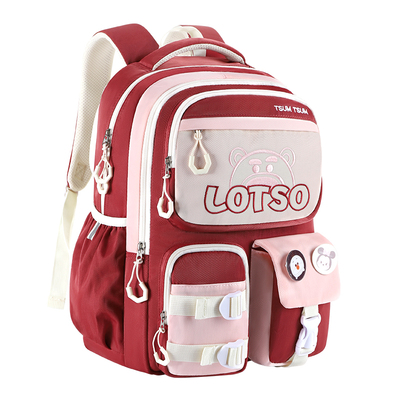 迪士尼儿童女孩书包小学生书包女孩一二三四到六年级女生双肩背包