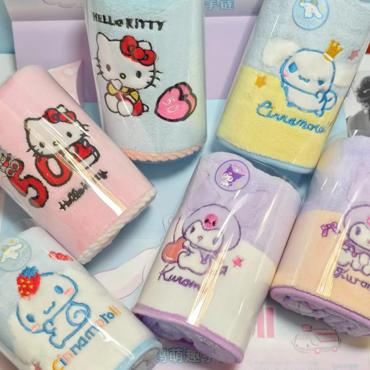 凯蒂猫毛巾家用kitty珊瑚绒洗澡吸水速干不掉毛可爱卡通少儿面巾