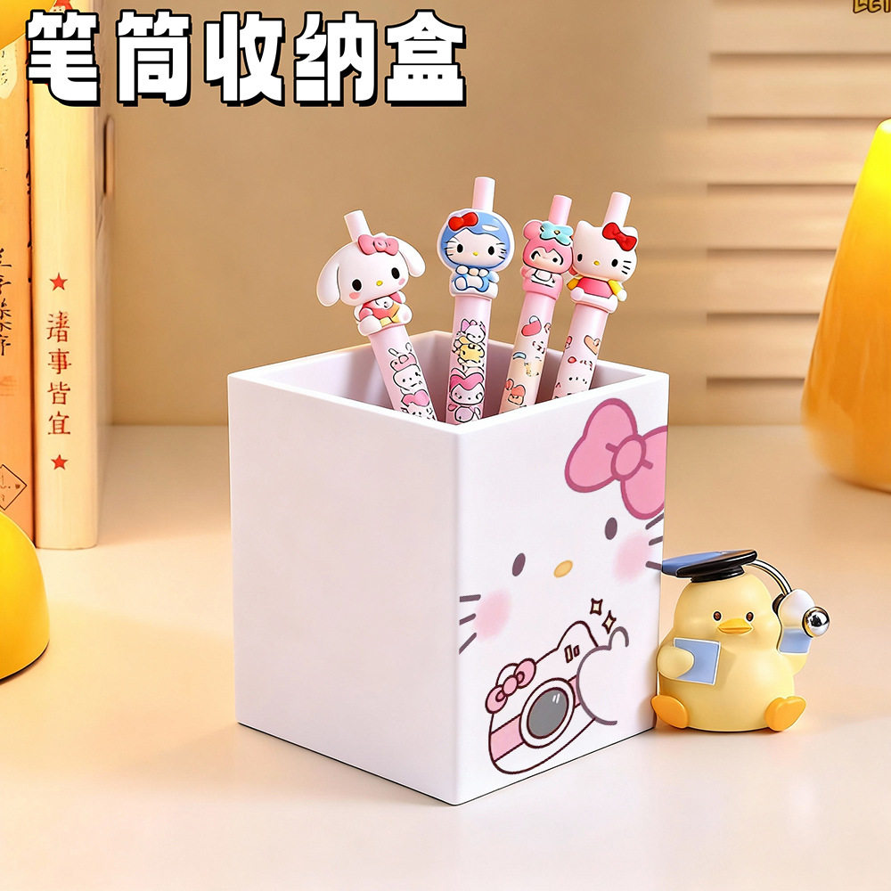 创意相机学生可爱ins桌面多功能办公室化妆刷大容量收纳桶笔筒,收纳整理,笔筒,淘宝优惠券,粉丝福利购,淘宝优惠卷